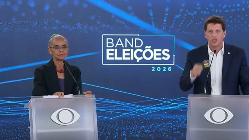 Salles explora origem de Marina e Tebet em debate ao Senado